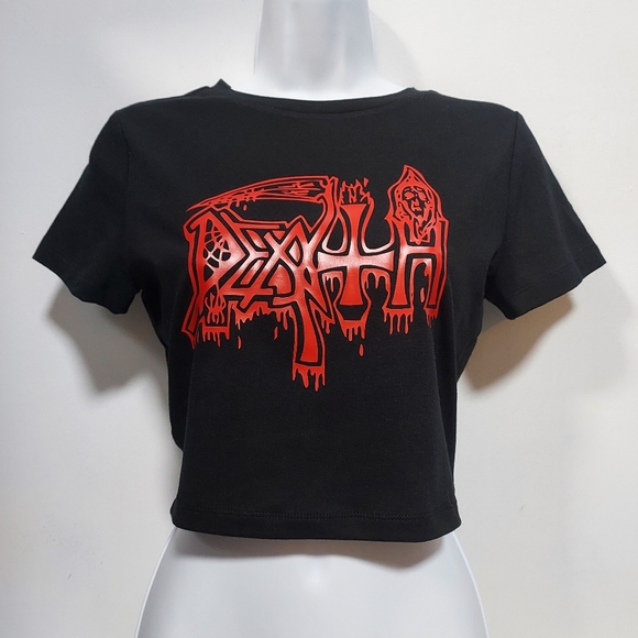 Death baby tee death band shirt death metal shirt - Picture 1 of 2